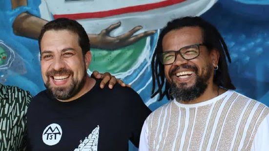 Guilherme Boulos e Kleber Rosa