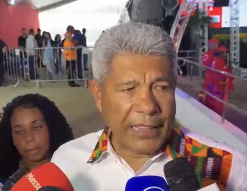 Jerônimo diz que Lula já virou o jogo e pede mobilização até domingo